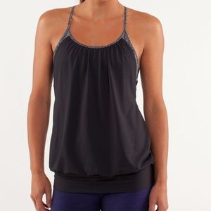 Lululemon No Limits Black Tank top size 4